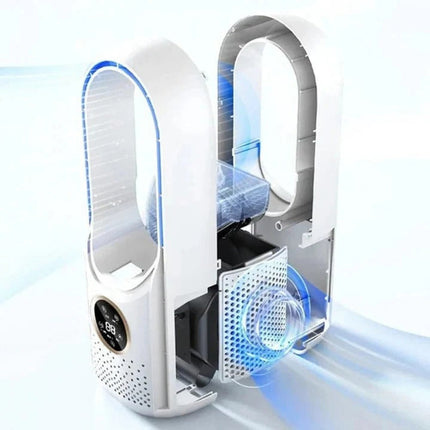 Compact Bladeless Portable AC Unit with Quiet Operation | Ideal Small Portable Air Conditioner for Bedrooms and Offices 4