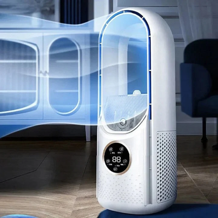 Compact Bladeless Portable AC Unit with Quiet Operation | Ideal Small Portable Air Conditioner for Bedrooms and Offices 5