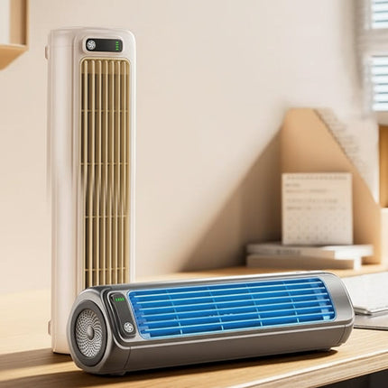 Compact Bladeless Portable Air Conditioner with Evaporative Cooling | Quiet Personal Fan for Home and Travel 3