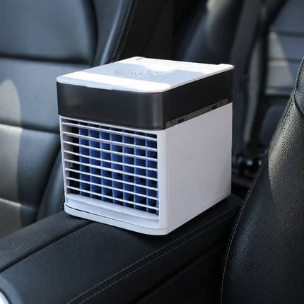 Compact Car Cooler | 12 Volt Evaporative Cooling Fan with Adjustable Airflow | Portable Solution for Vehicle Comfort 3