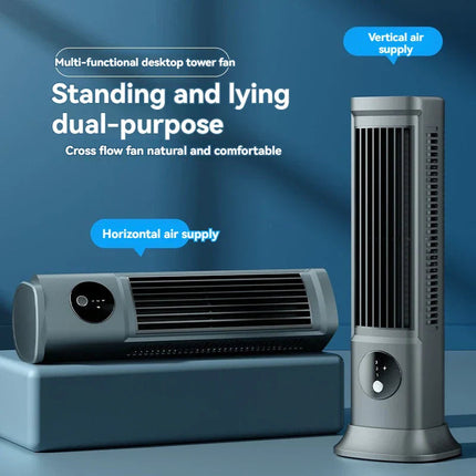 Compact Cool Breeze | Desktop Fan with Evaporative Cooling | Small Size for Personal Comfort 3