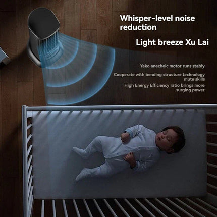 Compact Cool Breeze | Desktop Fan with Evaporative Cooling | Small Size for Personal Comfort 4