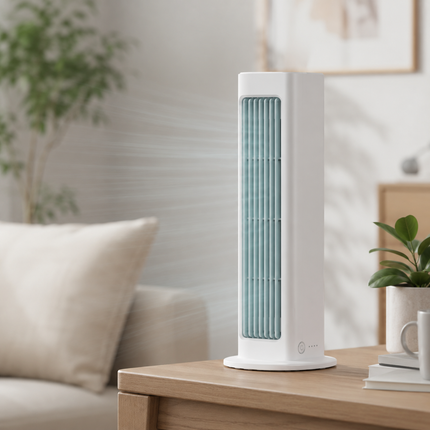 Compact Cooling Tower Fan with Oscillating Function | Efficient Airflow for Comfortable Living 2