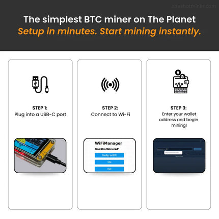 Compact Crypto Mining Display | ESP32-Based Device with 960 KH/s Hashrate for Real-Time Monitoring 5