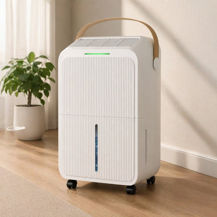 Compact Dehumidifier for Basement | 34 Pint Moisture Control for Fresh Air 0