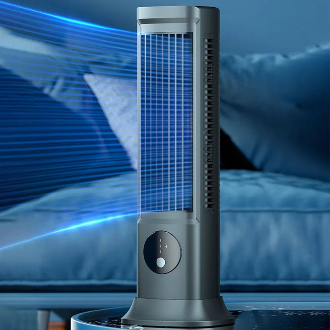 Compact Desk Fan | Portable Rechargeable Fan with 1200mAh Battery | Whisper-Quiet Cooling for Home and Travel 1