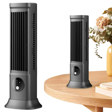 Compact Desk Fan | Portable Rechargeable Fan with 1200mAh Battery | Whisper-Quiet Cooling for Home and Travel 3