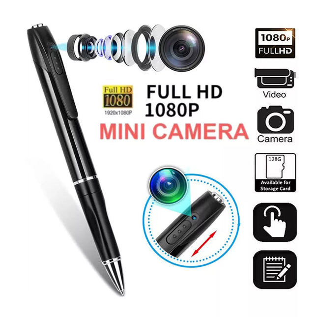 Compact Digital Voice & Video Recorder Pen with 1080P HD Quality | Multi-Functional Tool for Recording and Security 1