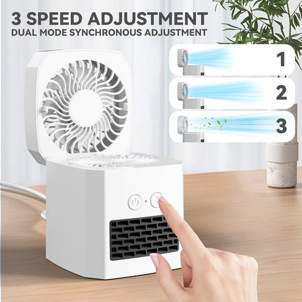 Compact Dual-Function Heater Fan | Energy-Saving Design for Year-Round Comfort 3
