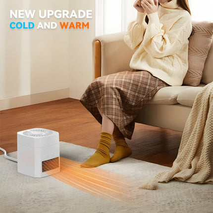 Compact Dual-Function Heater Fan | Energy-Saving Design for Year-Round Comfort 4