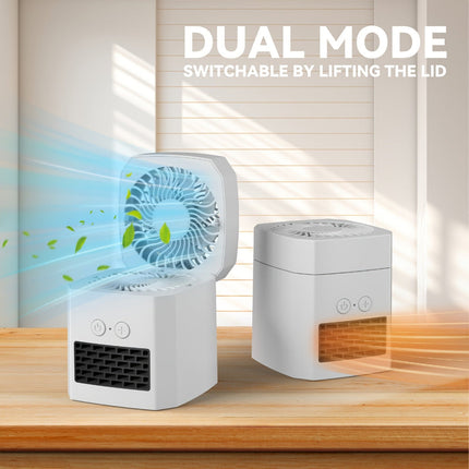 Compact Dual-Function Heater Fan | Energy-Saving Design for Year-Round Comfort 5
