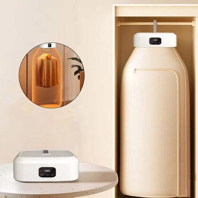 Compact Electric Clothes Dryer with Quick Dry Technology | Portable Solution for Efficient Drying 0