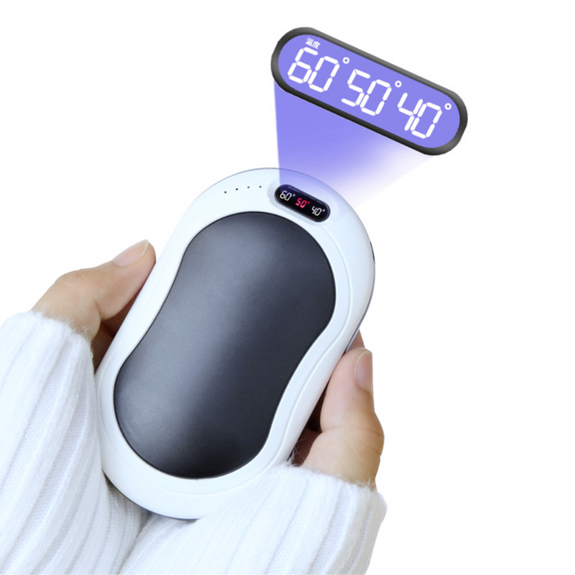 Compact Electric Hand Warmer Set with Rechargeable Battery for Portable Warmth 1