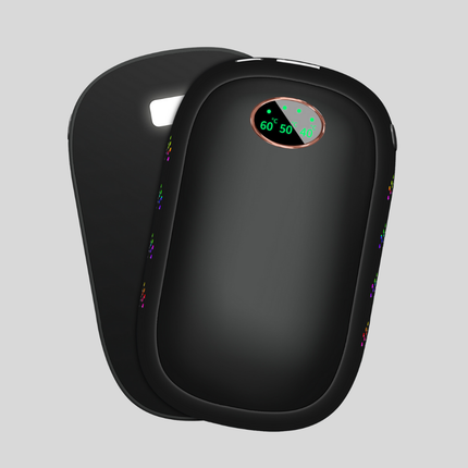 Compact Electric Hand Warmer Set with Rechargeable Battery for Portable Warmth 5