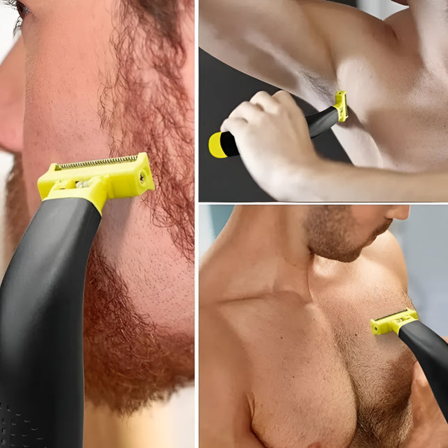 Compact Electric Shaver | Body Hair Trimmer with USB Charging | Versatile Grooming Tool for Home and Travel 1