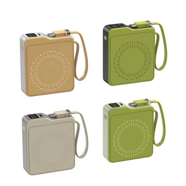 Compact Fast Charging Power Bank with Digital Display & Intelligent Protection 1