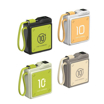 Compact Fast Charging Power Bank with Digital Display & Intelligent Protection 4