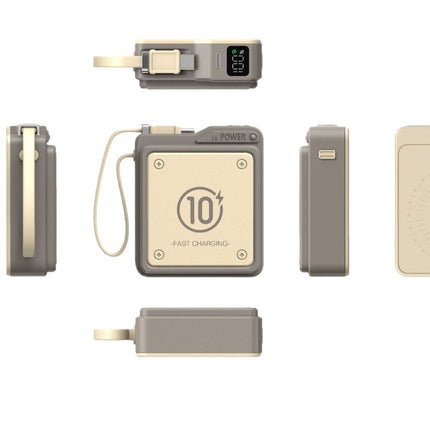 Compact Fast Charging Power Bank with Digital Display & Intelligent Protection 5