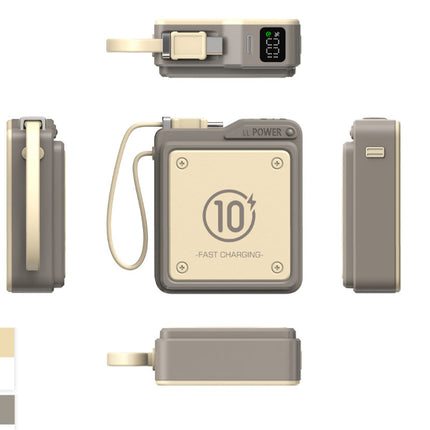 Compact Fast Charging Power Bank with Digital Display & Intelligent Protection 6