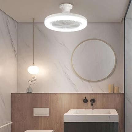 Compact Flush Mount Ceiling Fan with LED Lights | Space-Saving Design for Small Rooms 5