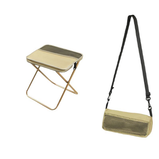 Compact Foldable Stool | Heavy-Duty Portable Backpack with Waterproof Fabric | Comfortable Seating for Outdoor Adventures 0