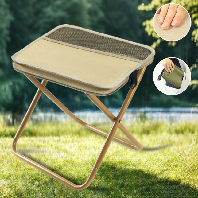 Compact Foldable Stool | Heavy-Duty Portable Backpack with Waterproof Fabric | Comfortable Seating for Outdoor Adventures 1