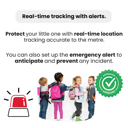 Compact GPS Locator for Kids with Real-Time Tracking & SOS Alerts | Waterproof Design for Safety and Peace of Mind 3