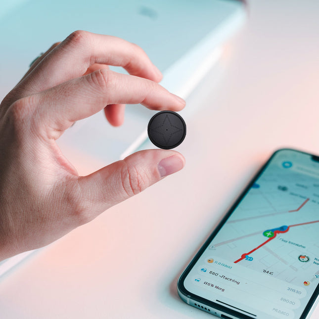 Compact GPS Tracker | Real-Time Vehicle Tracking Device with Magnetic Base | Portable Solution for Easy Monitoring 0
