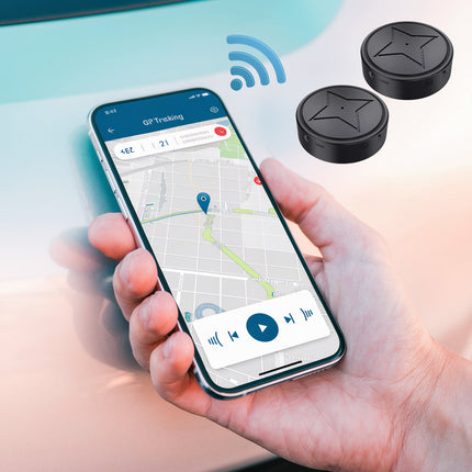 Compact GPS Tracker | Real-Time Vehicle Tracking Device with Magnetic Base | Portable Solution for Easy Monitoring 4