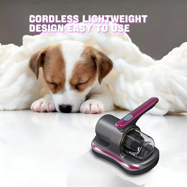 Compact Handheld Vacuum Cleaner for Mattresses with Cordless Design | Lightweight Dust Remover for Quick Cleaning 1