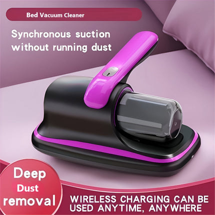 Compact Handheld Vacuum Cleaner with Cordless Design & USB Charging | Ideal for Mattresses and Upholstery 2