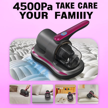 Compact Handheld Vacuum Cleaner with Cordless Design & USB Charging | Ideal for Mattresses and Upholstery 3