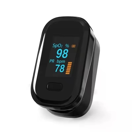 Compact Health Monitor | Glucose Meter & Pulse Oximeter with OLED Display | Accurate Readings for On-the-Go Health Tracking 0