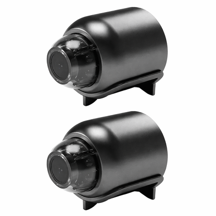 Compact Indoor Security Camera | 1080P HD Video & Night Vision | WiFi Connectivity for Clear Surveillance 0