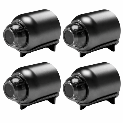 Compact Indoor Security Camera | 1080P HD Video & Night Vision | WiFi Connectivity for Clear Surveillance 4