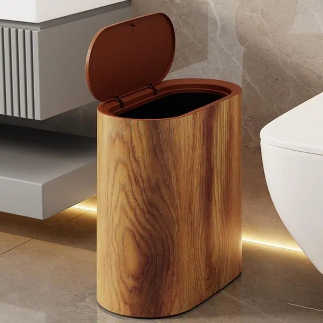 Compact Kitchen Trash Can | Odor-Trapping Lid & Space-Saving Design for Clean Living 1