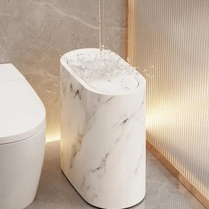 Compact Kitchen Trash Can | Odor-Trapping Lid & Space-Saving Design for Clean Living 2