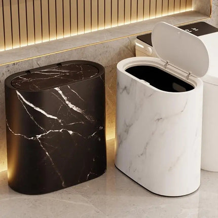 Compact Kitchen Trash Can | Odor-Trapping Lid & Space-Saving Design for Clean Living 5