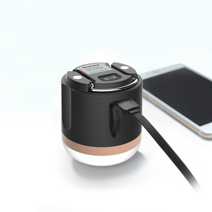 Compact LED Camping Lamp with Power Bank & USB Rechargeable Feature for Outdoor Adventures 6