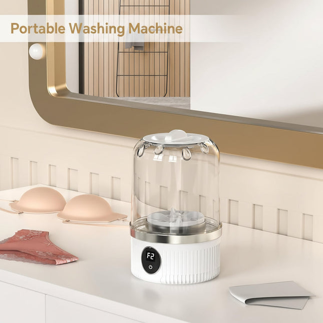 Compact Laundry Cleaner | Portable Washing Machine with USB Power | Ideal for Travel and Small Spaces 1
