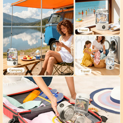 Compact Laundry Cleaner | Portable Washing Machine with USB Power | Ideal for Travel and Small Spaces 4