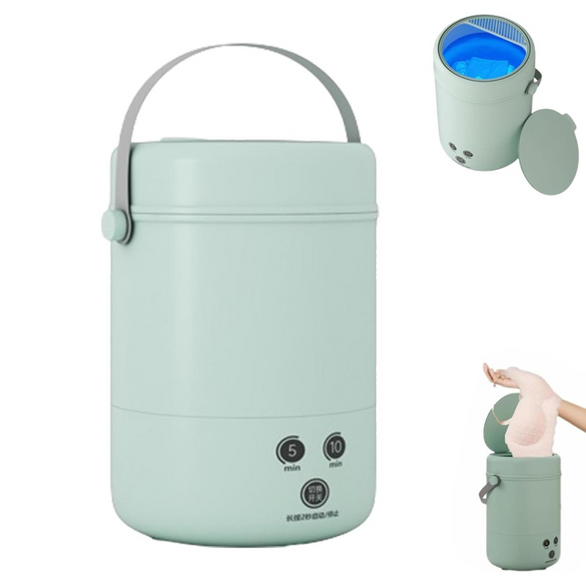 Compact Mini Washing Machine with Quick Wash Cycles | Portable Solution for Delicate Laundry 0