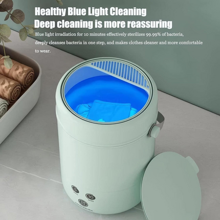 Compact Mini Washing Machine with Quick Wash Cycles | Portable Solution for Delicate Laundry 2
