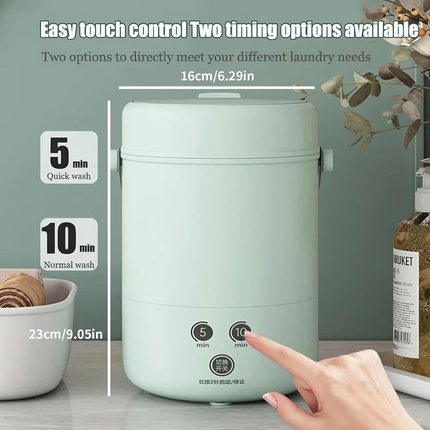 Compact Mini Washing Machine with Quick Wash Cycles | Portable Solution for Delicate Laundry 4