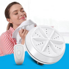 Compact Multi-Purpose Mini Washing Machine with Ultrasonic Technology | Portable Cleaner for Efficient Cleaning 0