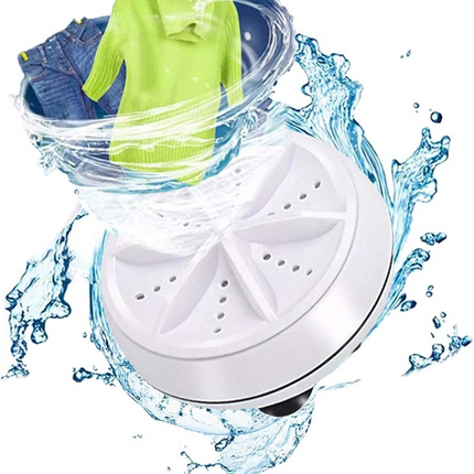 Compact Multi-Purpose Mini Washing Machine with Ultrasonic Technology | Portable Cleaner for Efficient Cleaning 1