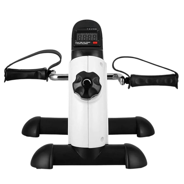 Compact Pedal Exerciser | Adjustable Resistance with Digital Display for Full-Body Workouts 0