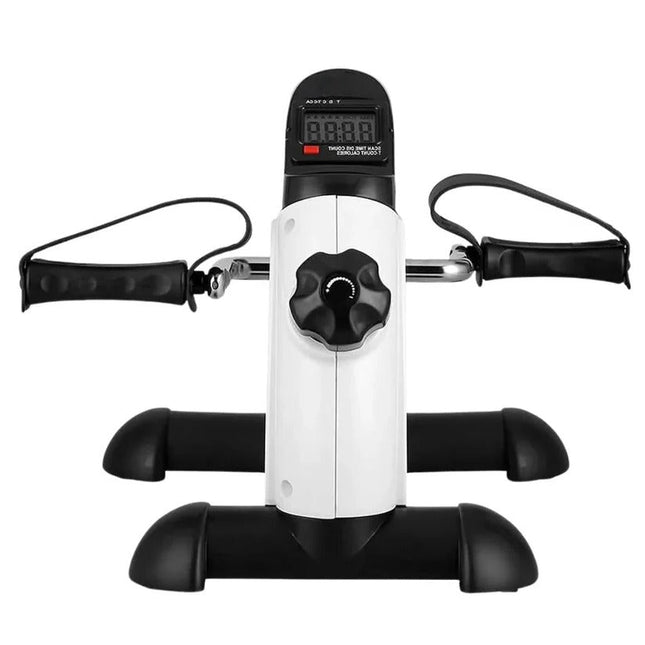 Compact Pedal Exerciser | Adjustable Resistance with LCD Display for Home and Office Fitness 0
