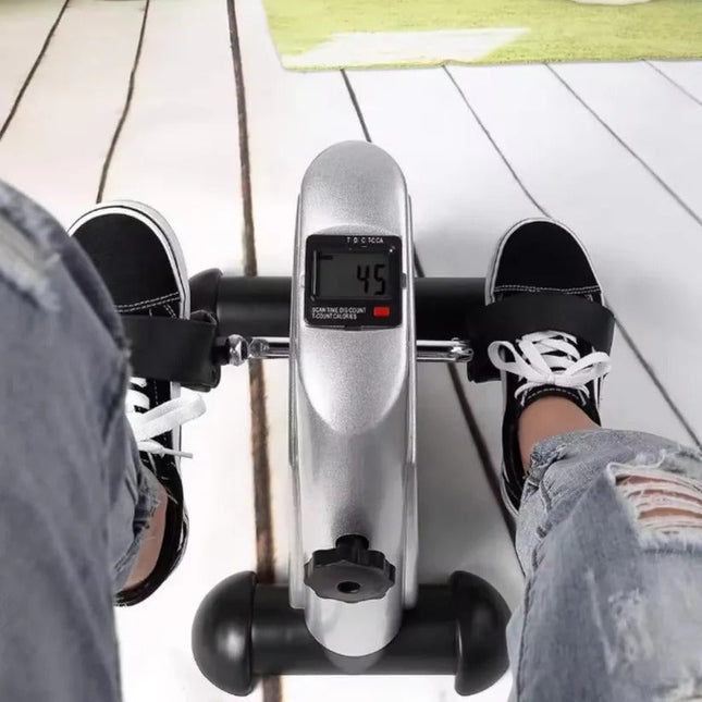Compact Pedal Exerciser | Adjustable Resistance with LCD Display for Home and Office Fitness 1