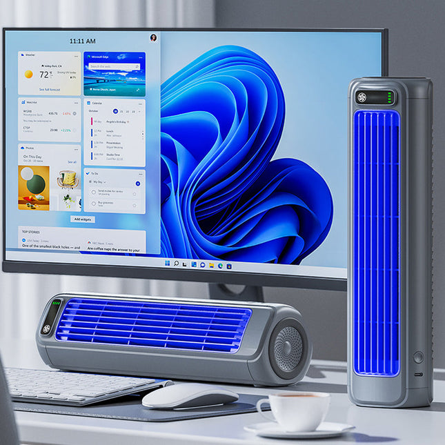 Compact Portable AC Unit | Cordless Mini Air Conditioner with Rapid Cooling | Versatile Design for Comfort 1